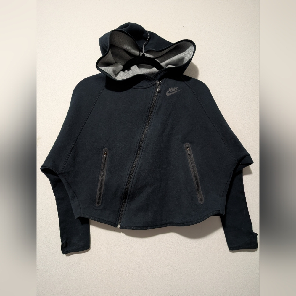 NIKE Tech Fleece butterfly Fz Small Black